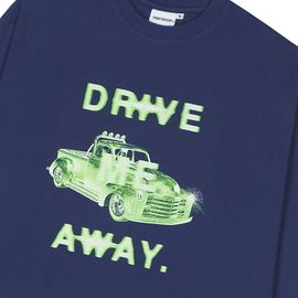 [Tripshop] PICK UP TRUCK TEE-Unisex Street T-Shirt Loose Fit Daily Sweatshirt-Made in Korea